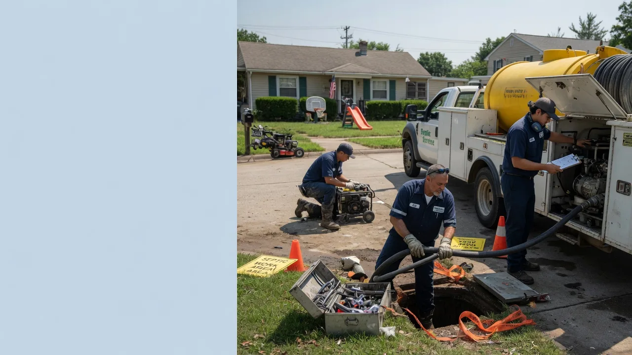 Septic Tank Pumping in El Reno, OK near me